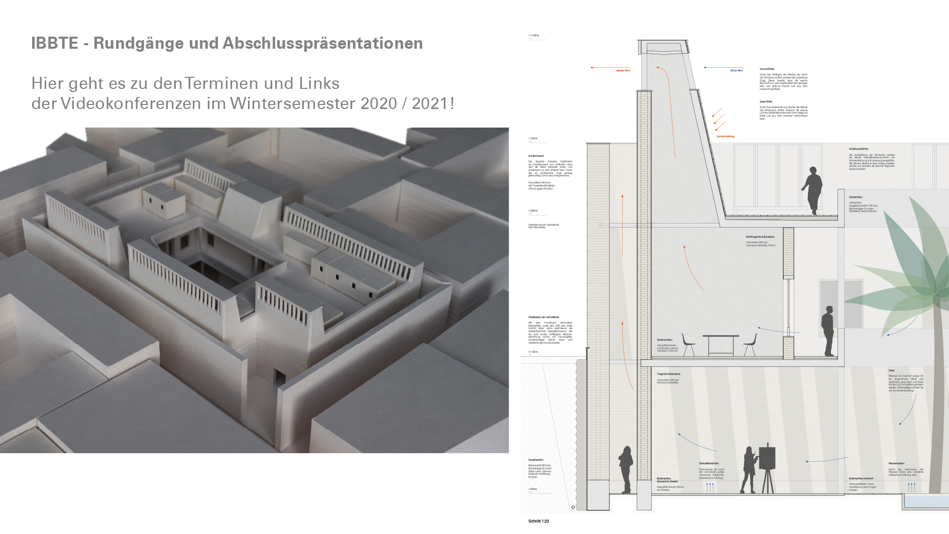 IBBTE - Rundgänge und Abschlusspräsentationen